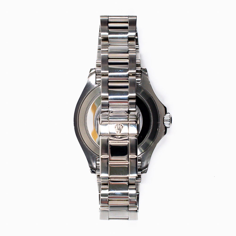 Rolex Yacht-Master 40 Stainless Steel Platinum Dial 16622
