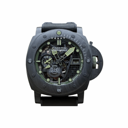 Panerai Submersible S Brabus Carbotech Black and Green Dial PAM01283