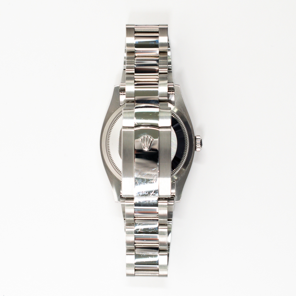 Rolex Datejust 36 Stainless Steel and White Gold Black Dial 126234