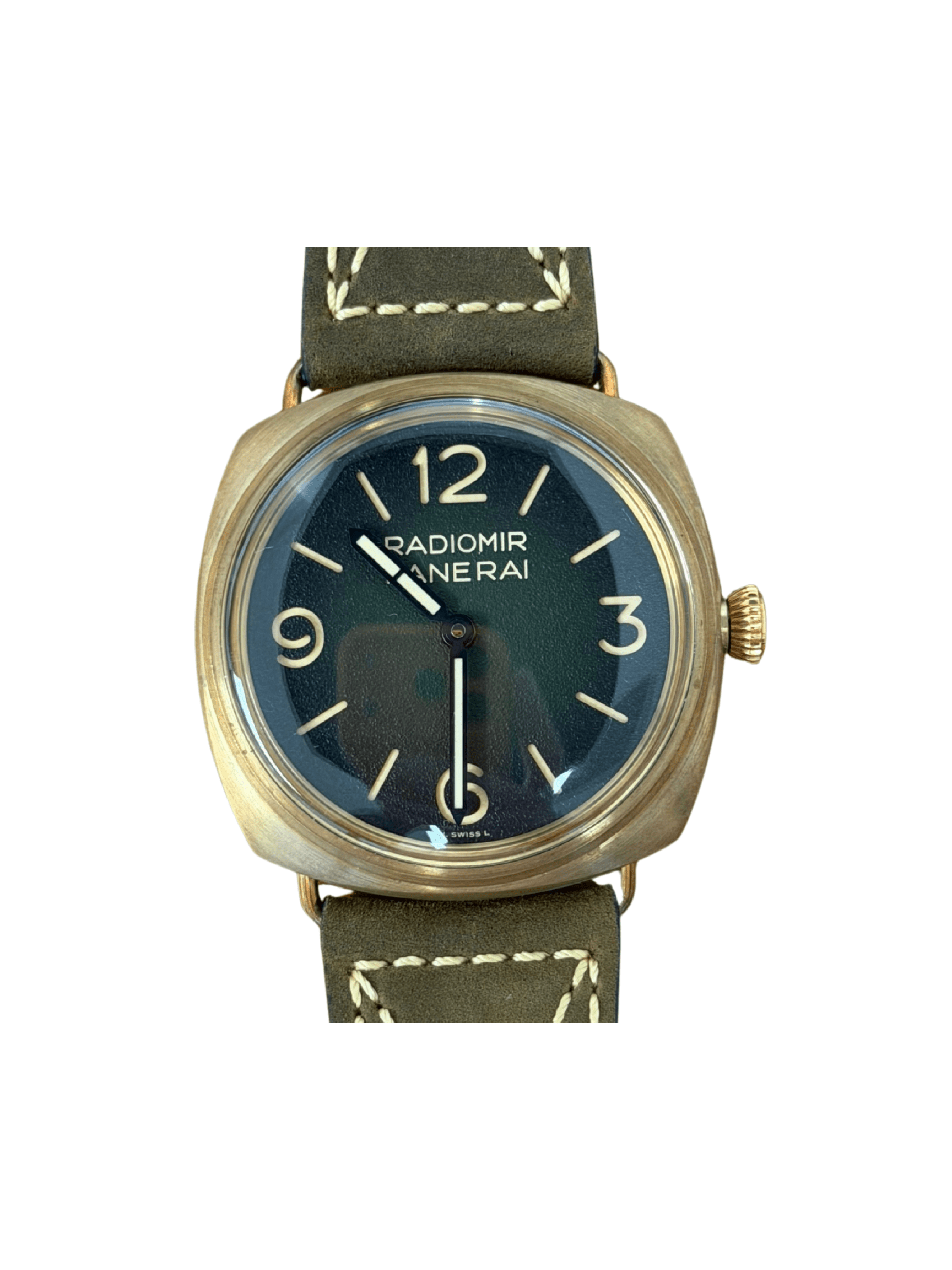 Panerai Radiomir Bronze Green Ombre Dial PAM 00760