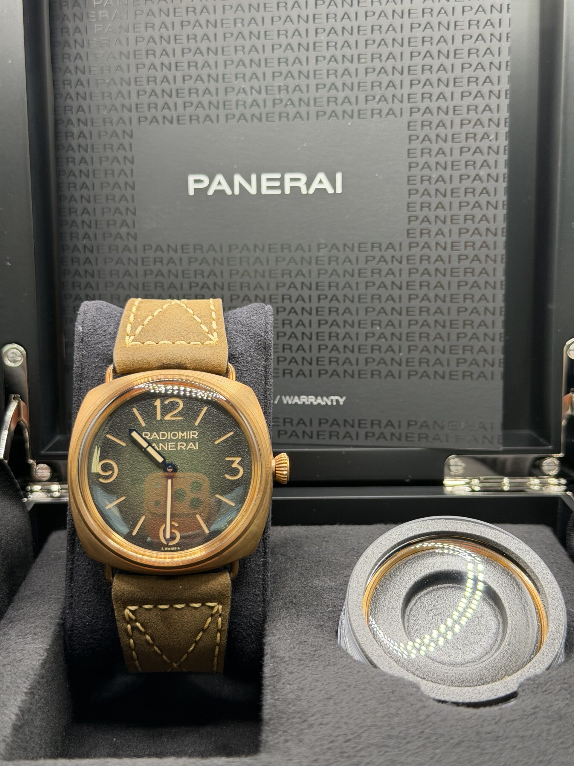 Panerai Radiomir Bronze Green Ombre Dial PAM 00760