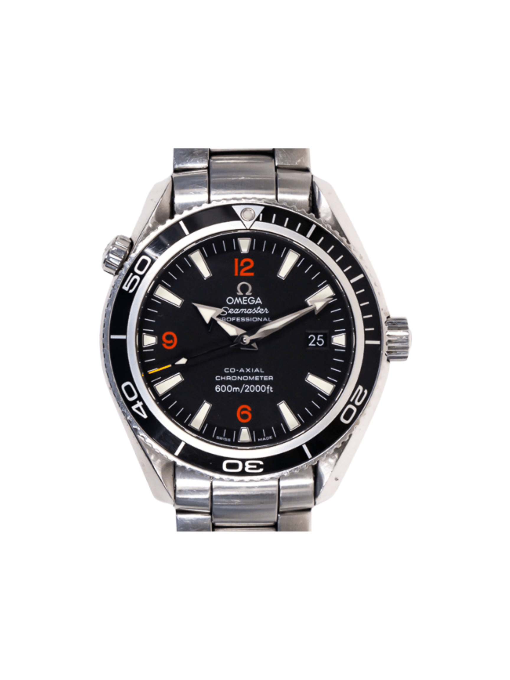 Omega Seamaster Planet Ocean Stainless Steel Black Arabic Dial 2201.51.00