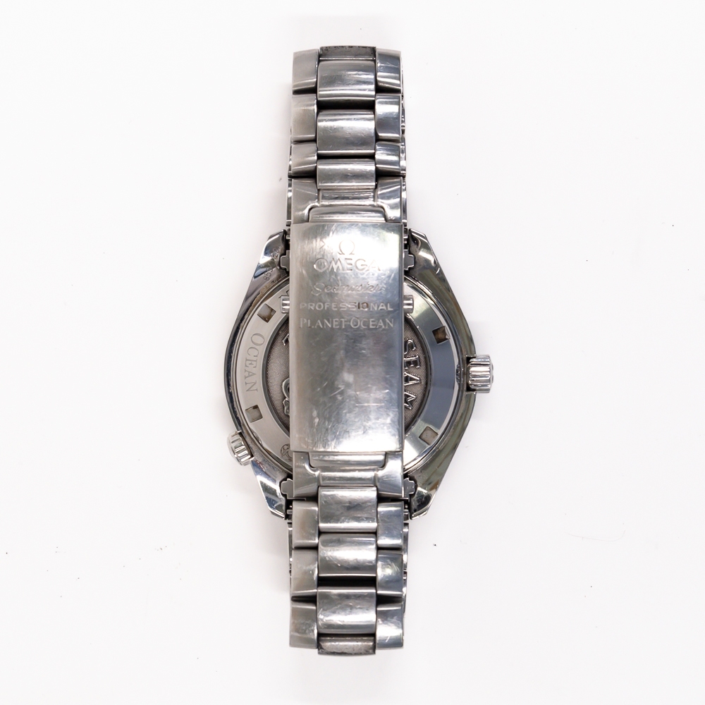 Omega Seamaster Planet Ocean Stainless Steel Black Arabic Dial 2201.51.00