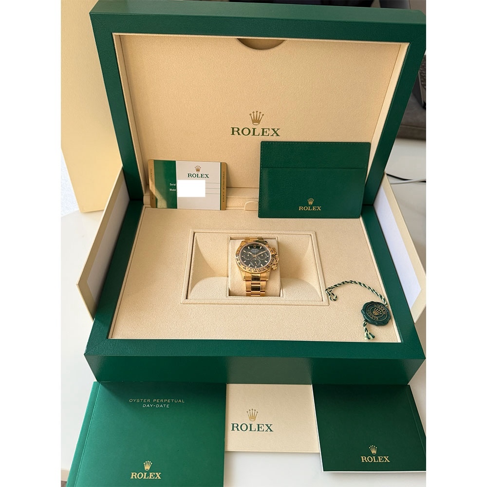 Rolex Daytona Yellow Gold Green Dial 116508