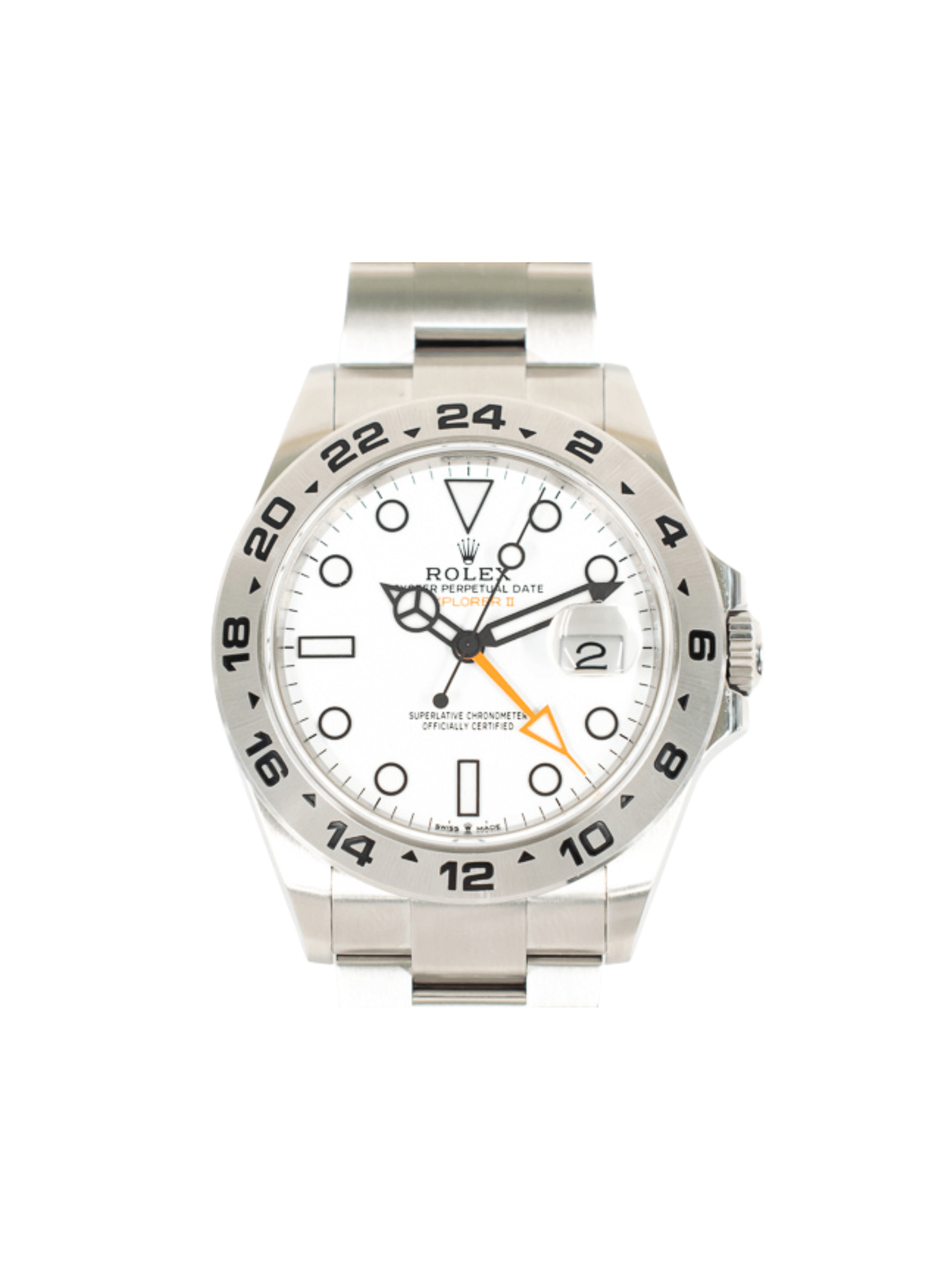 Rolex Explorer II Stainless Steel White Dial 226570