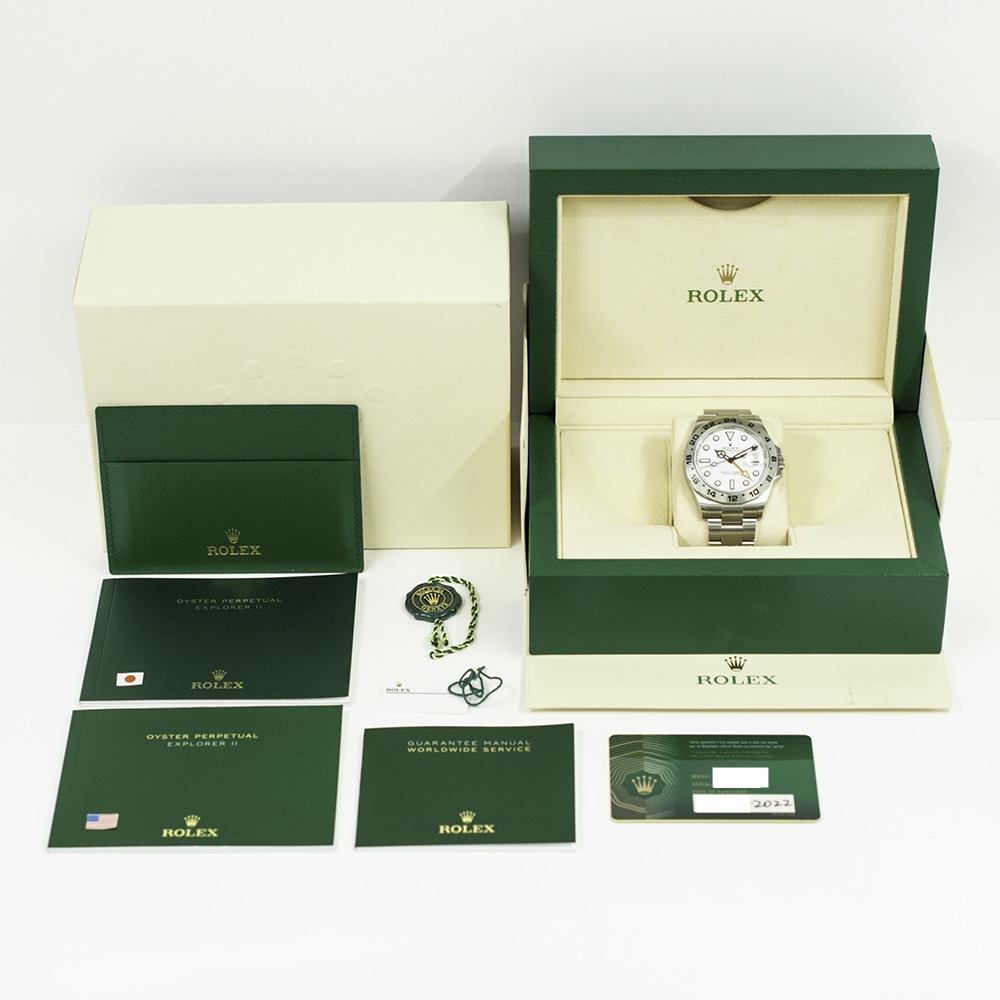 Rolex Explorer II Stainless Steel White Dial 226570