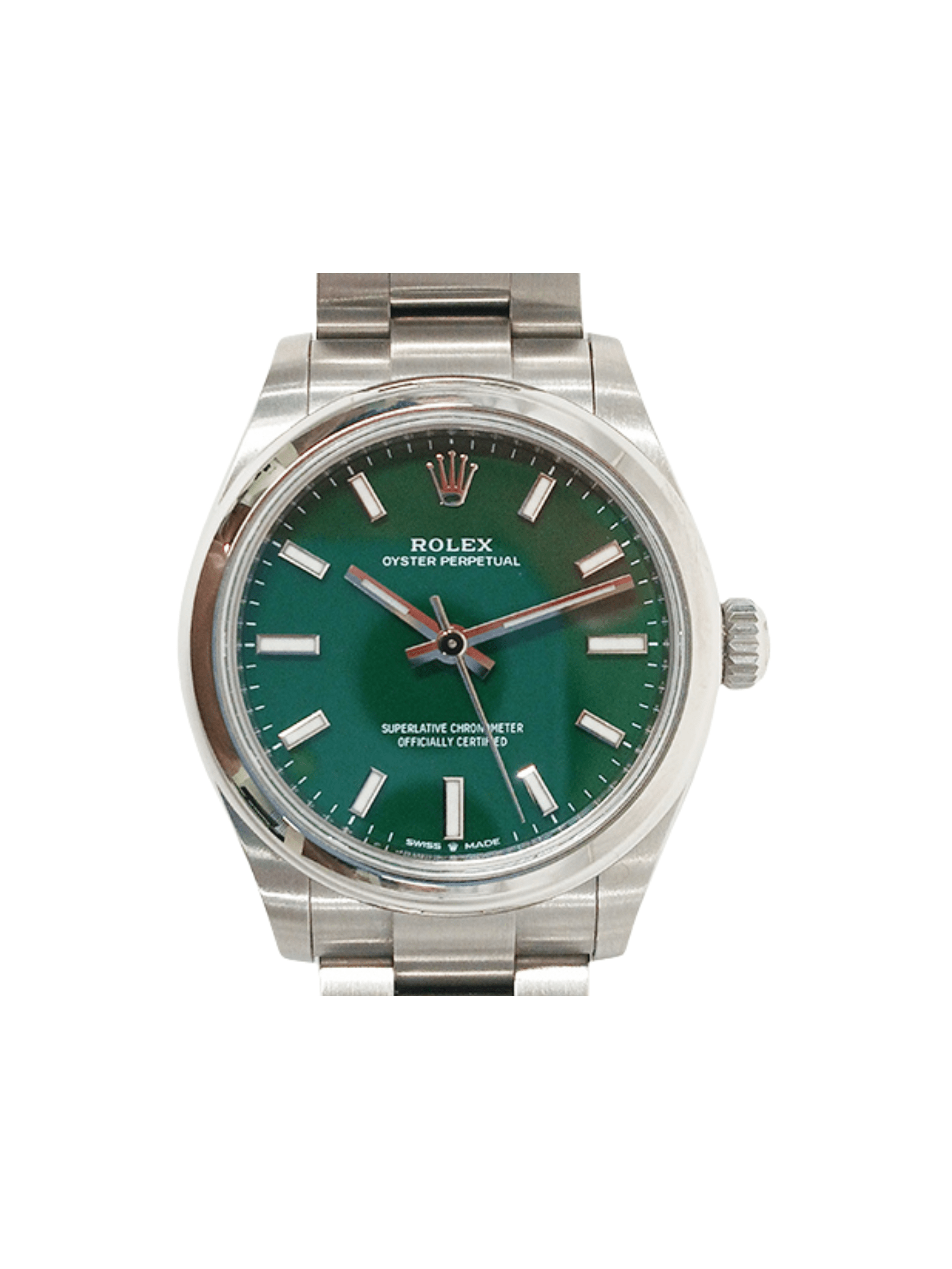 Rolex Oyster Perpetual 31 Stainless Steel Green Dial 277200