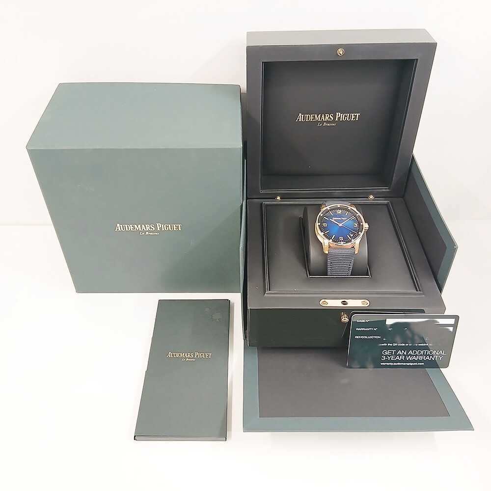 Audemars Piguet Code 11.59 Selfwinding Rose Gold Blue Dial 15210OR.OO.A028CR.01 - Image 3