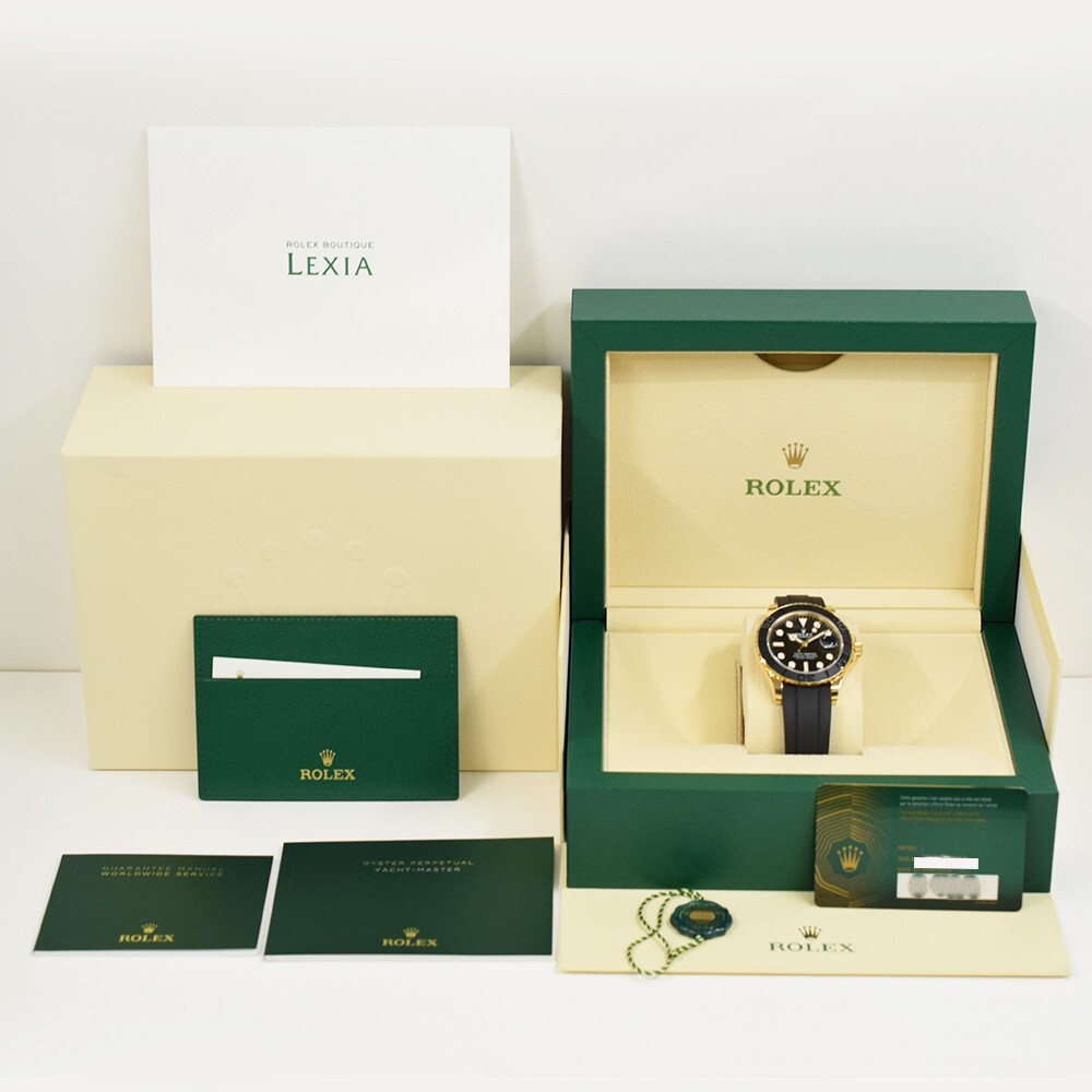 Rolex Yacht-master 42 Yellow Gold Black Dial 226658