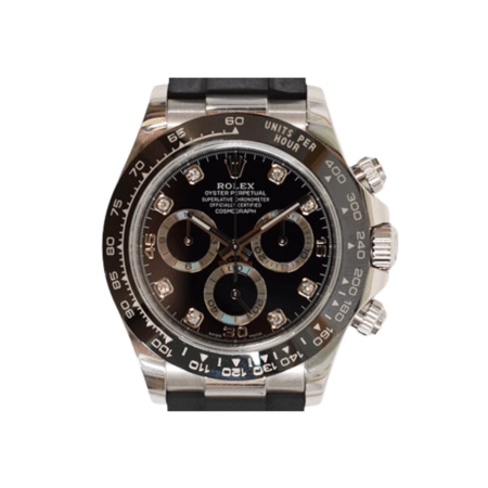 Rolex Daytona White Gold Black Diamond Dial 116519LN