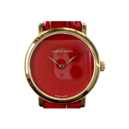 Chopard Classic Rose Gold Red Dial 163154-5208