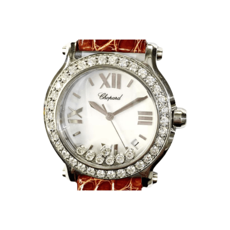 Chopard Happy Sport Stainless Steel White Roman Dial 278475-3037