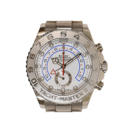 Rolex Yacht-Master II White Gold White Dial 116689