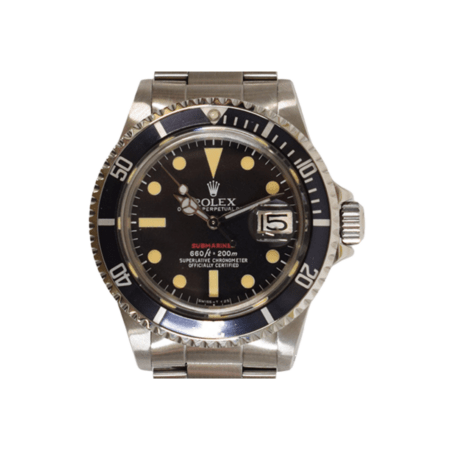 Rolex Submariner Date Stainless Steel Black Dial 1680
