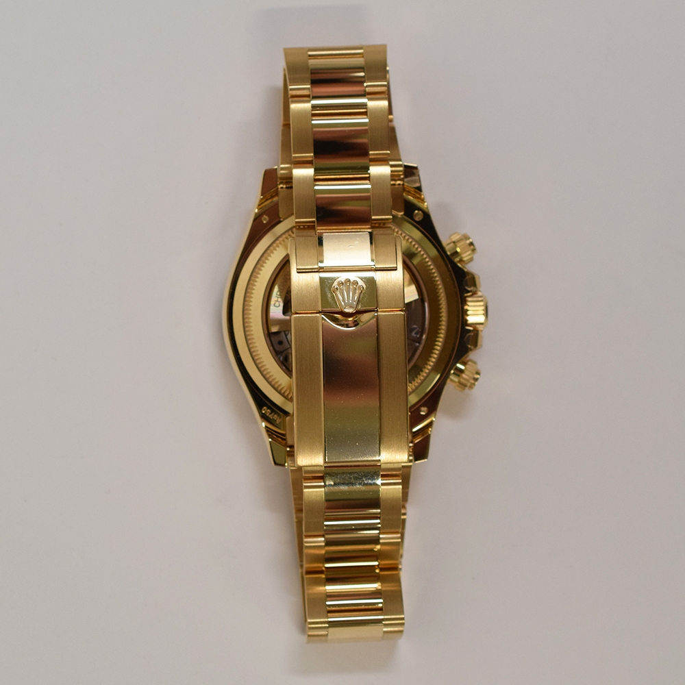 Rolex Daytona "Le Mans" Yellow Gold Black Dial 126528LN