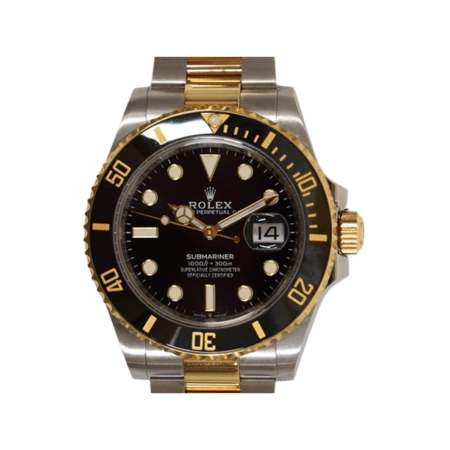 Rolex Submariner Date Stainless Steel and Yellow Gold Black Dial 126613LN
