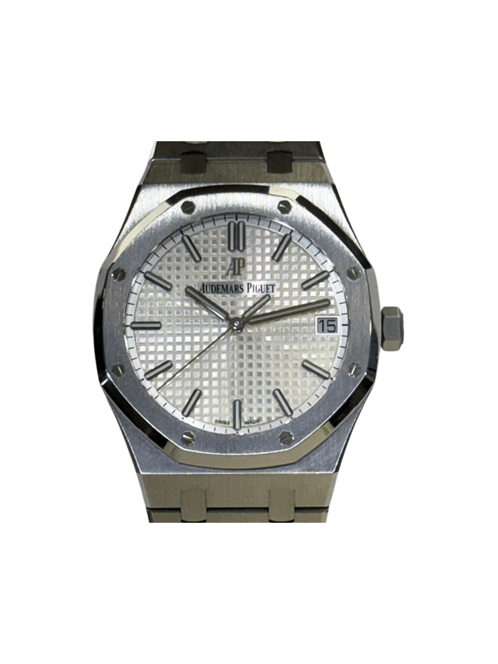 Audemars Piguet Royal Oak Stainless Steel Silver Stick Dial 15500ST.OO.1220ST.04