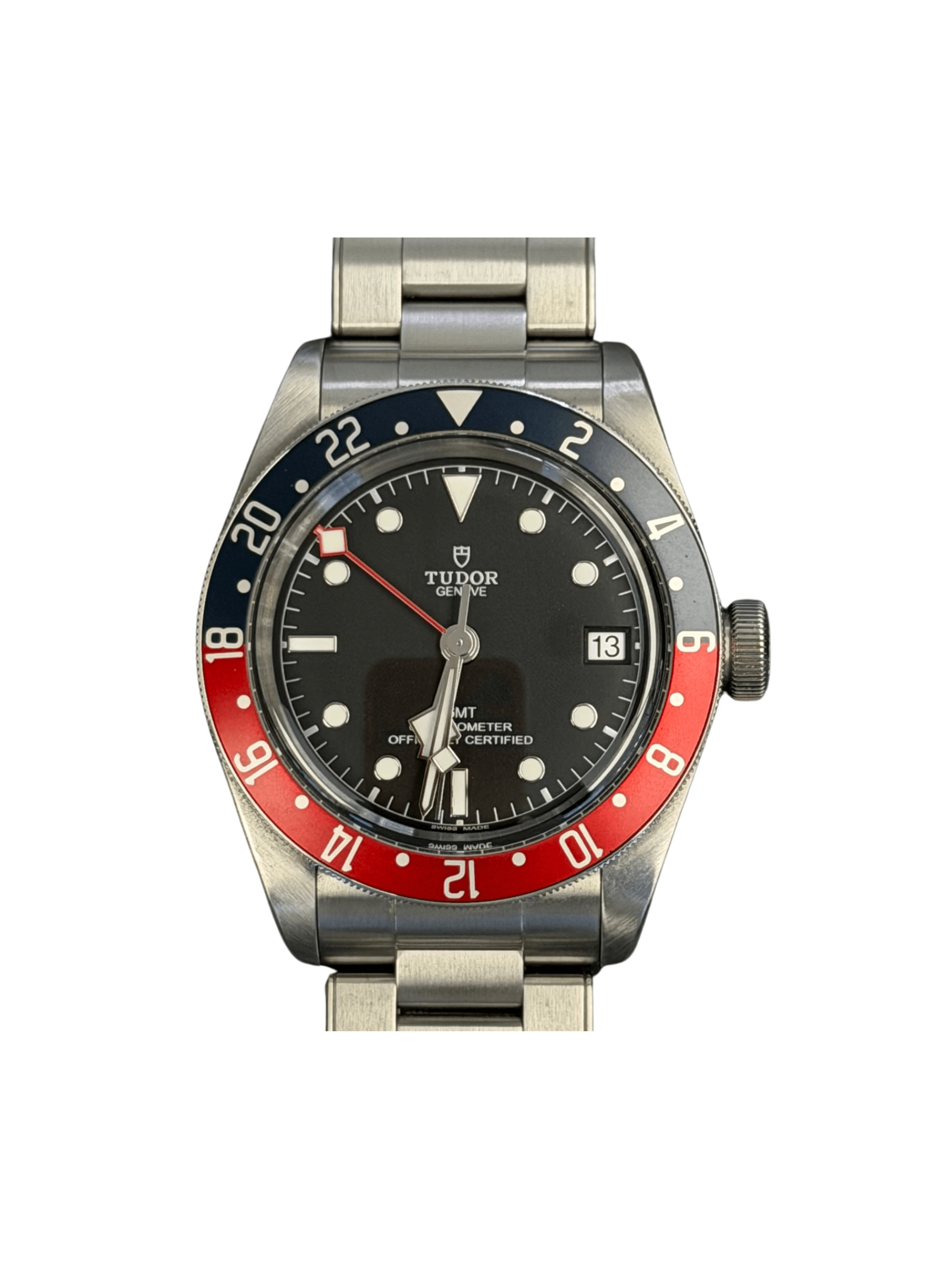 Tudor Black Bay GMT Stainless Steel "Pepsi" Black Dial 79830RB