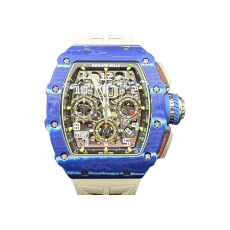 Richard Mille RM 11-03 Jean Todt 50th Anniversary Blue and White Quartz Skeleton Dial RM11-03
