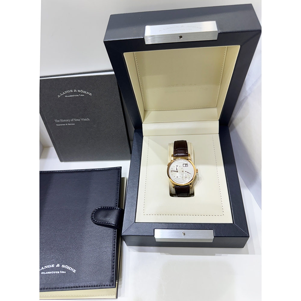 A. Lange & Söhne Lange 1 Rose Gold Silver Dial 191.032