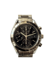 Omega Speedmaster Date Stainless-Steel Black Dial 3513.5