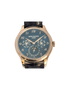 Patek Philippe Perpetual Calendar Grand Complications White Gold Blue Arabic Dial 5327G-001