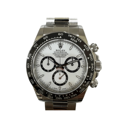 Rolex Daytona Stainless Steel White Dial 126500LN