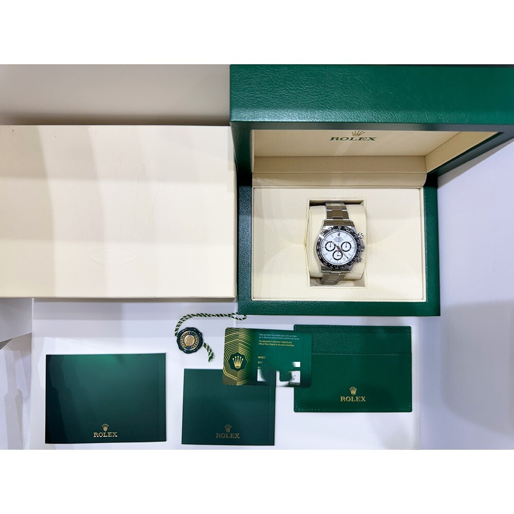 Rolex Daytona Stainless Steel White Dial 126500LN