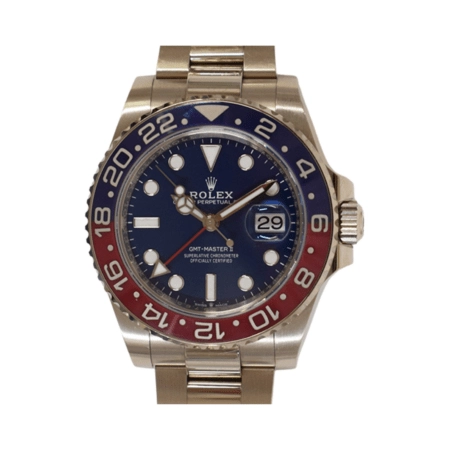 Rolex GMT-Master II White Gold “Pepsi” Blue Dial 126719BLRO