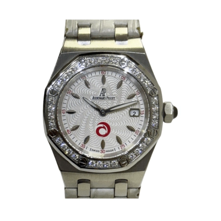 Audemars Piguet Royal Oak Lady Alinghi Limited Edition Stainless Steel White Dial 67611ST.ZZ.D012CR.01