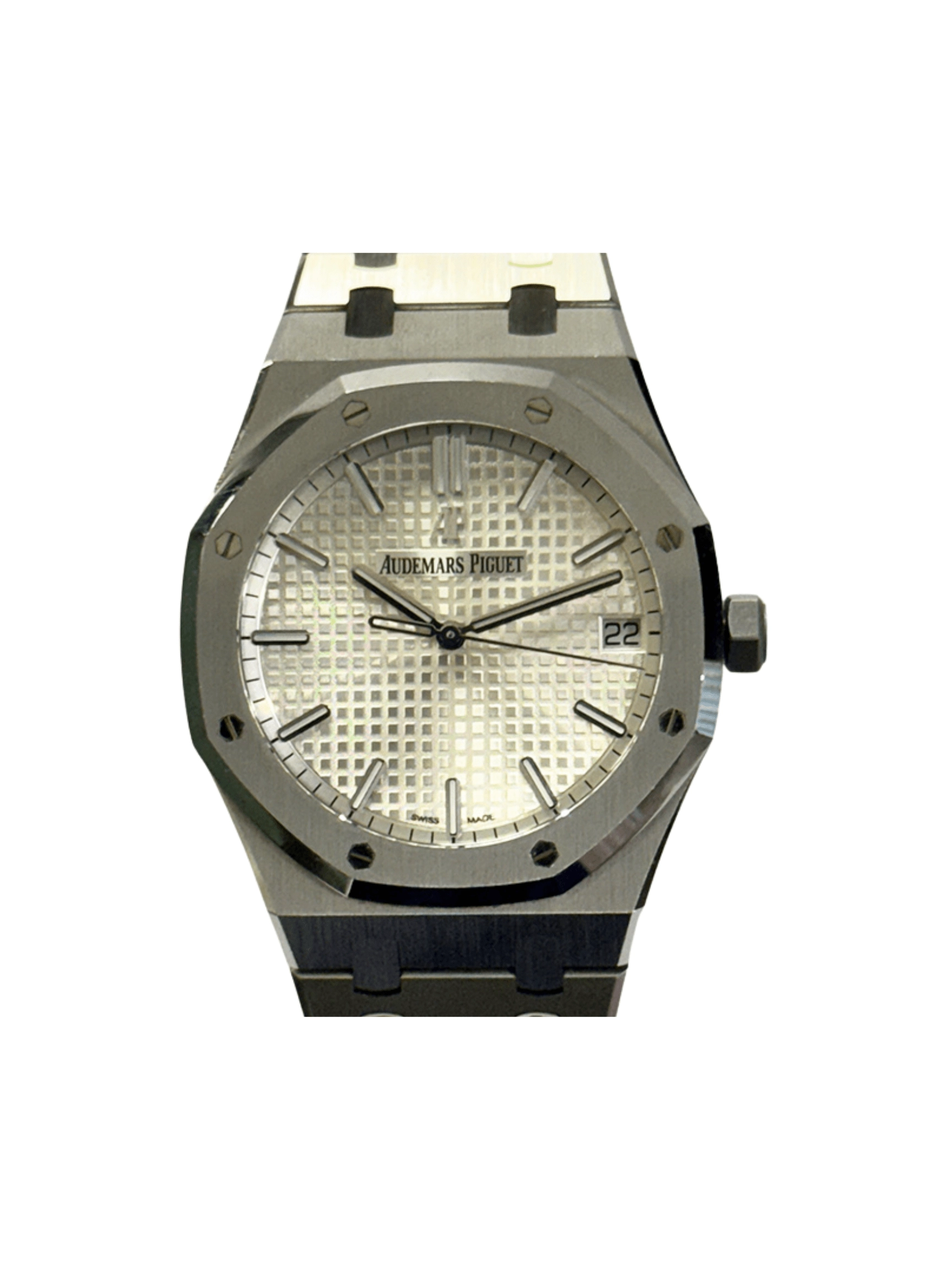 Audemars Piguet Royal Oak Stainless Steel Silver Stick Dial 15500ST.OO.1220ST.04
