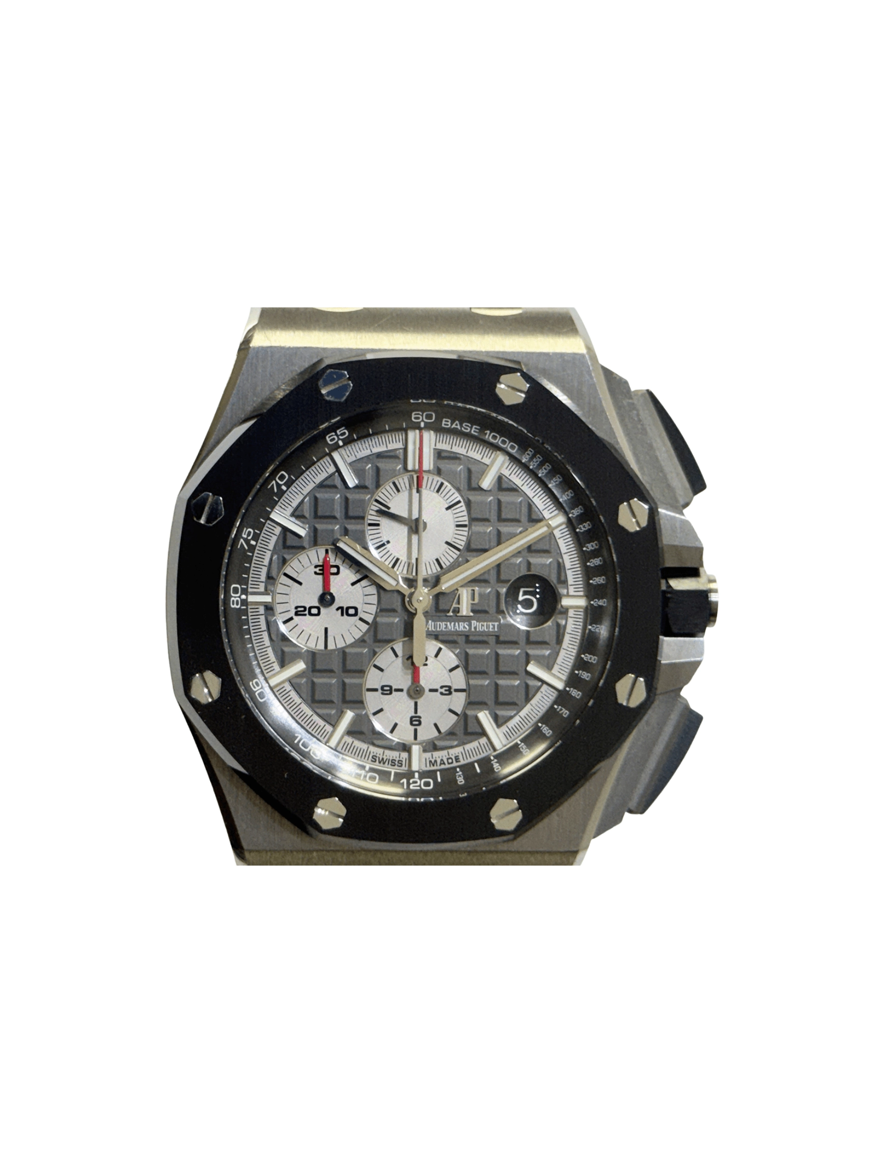 Audemars Piguet Royal Oak Offshore Chronograph Titanium Ceramic Bezel Grey Dial 26400IO.OO.A004CA.01.A