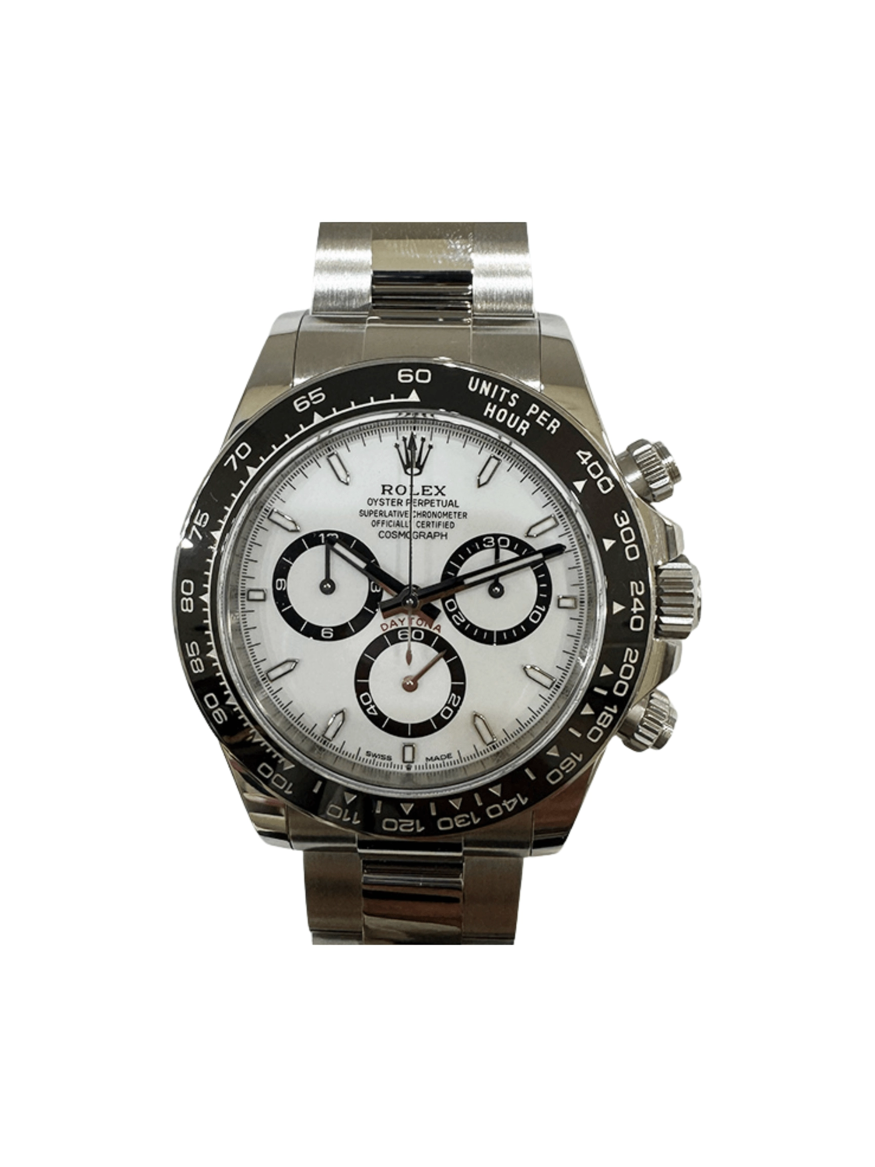 Rolex Daytona Stainless Steel White Dial 126500LN