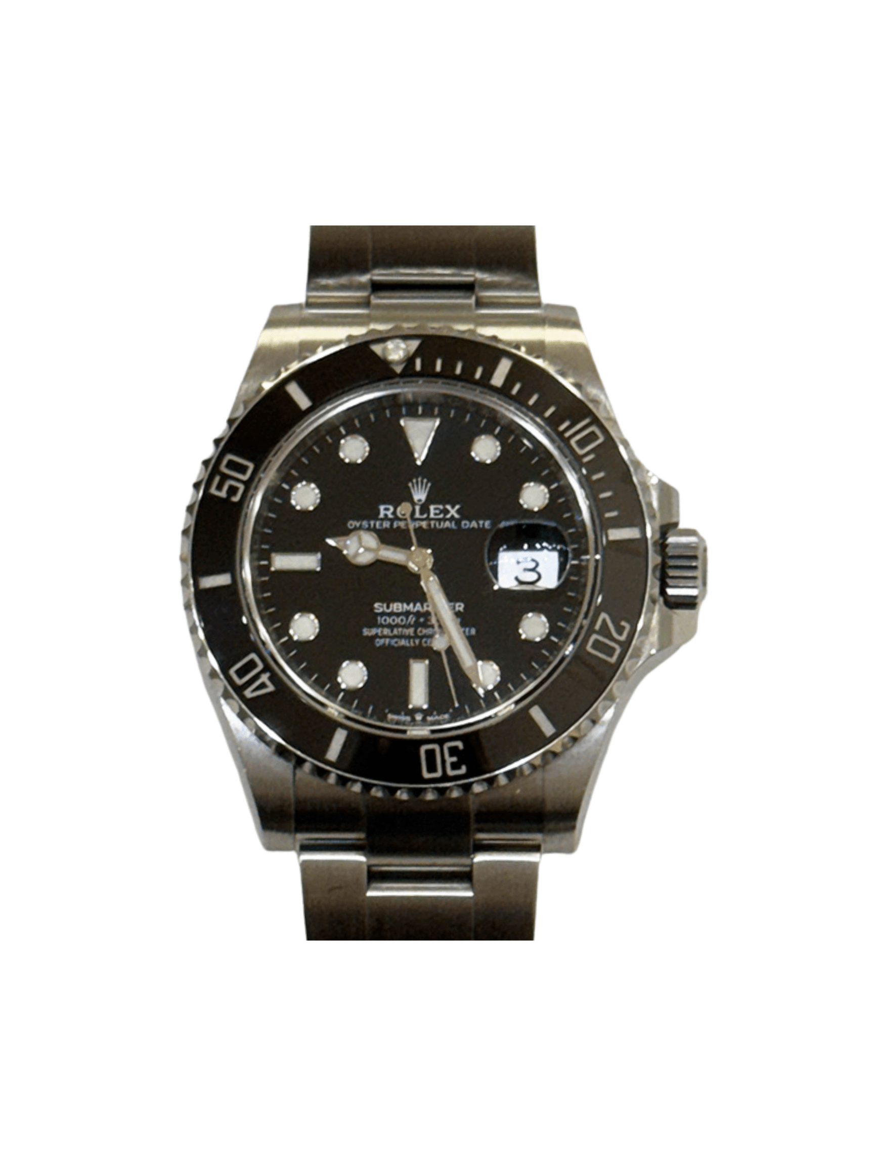 Rolex Submariner Date Black Bezel Stainless Steel Black Dial 126610LN
