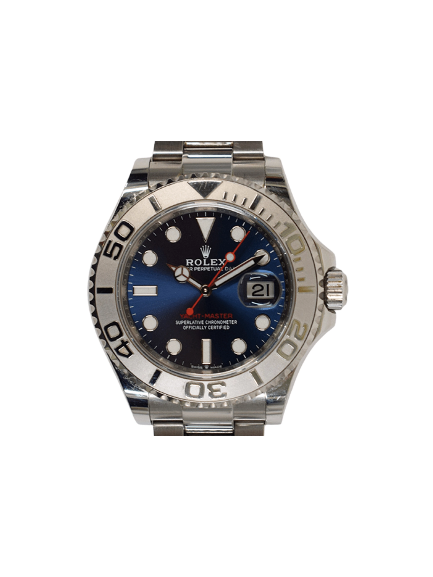 Rolex Yacht-Master 40 Rolesium Blue Dial 126622
