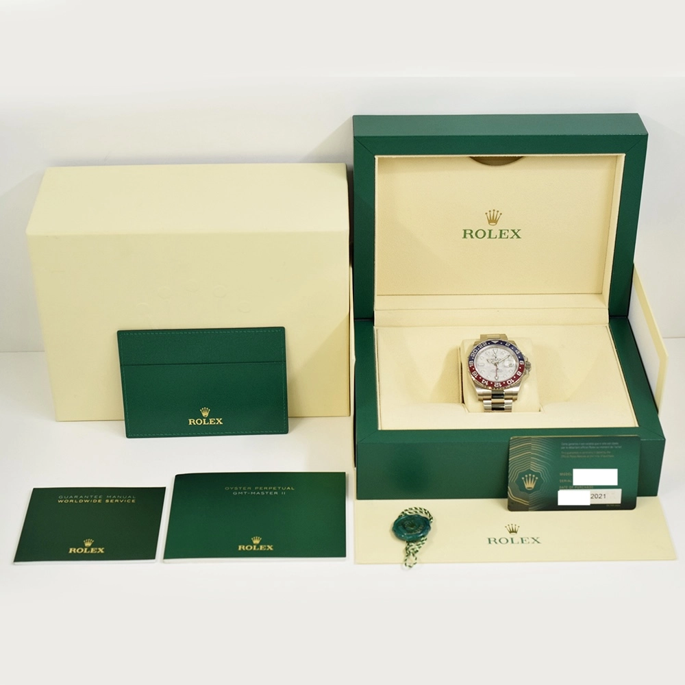 Rolex GMT-Master II White Gold "Pepsi" Meteorite Dial 126719BLRO