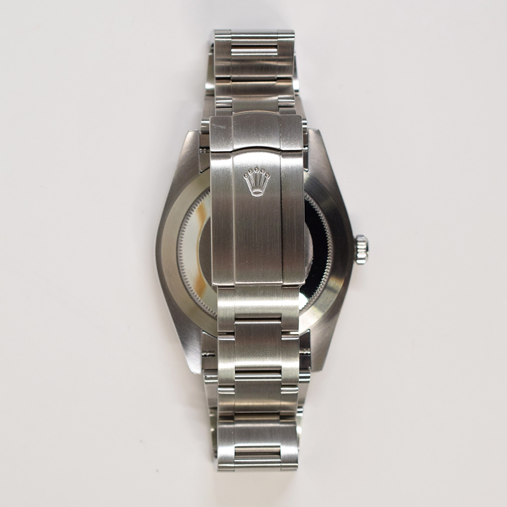 Rolex Oyster Perpetual 41 Stainless Steel Turquoise Stick Dial 124300