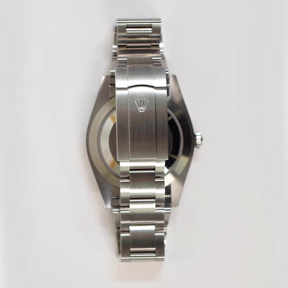 Rolex Oyster Perpetual 41 Stainless Steel Silver Stick Dial 124300