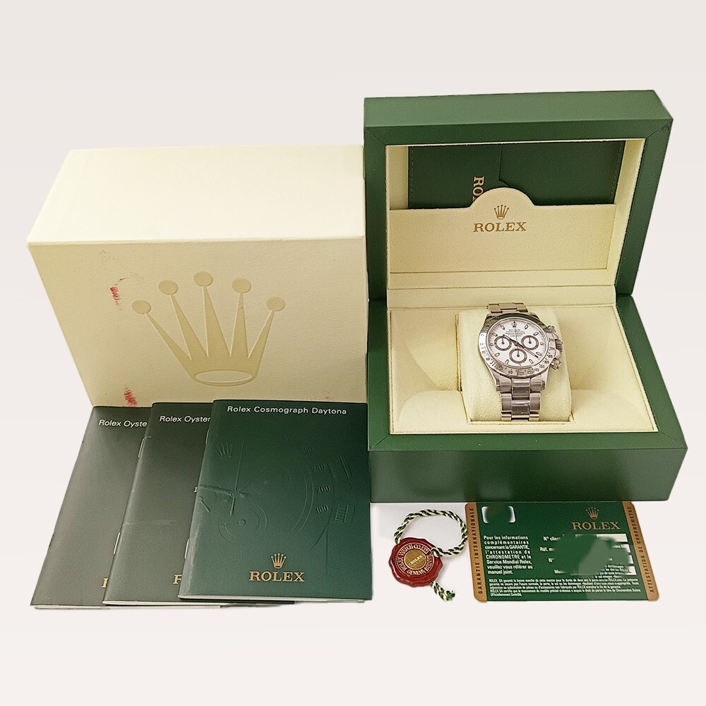 Rolex Daytona Stainless Steel White Dial 116520