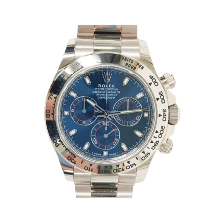 Rolex Daytona White Gold Blue Dial 116509