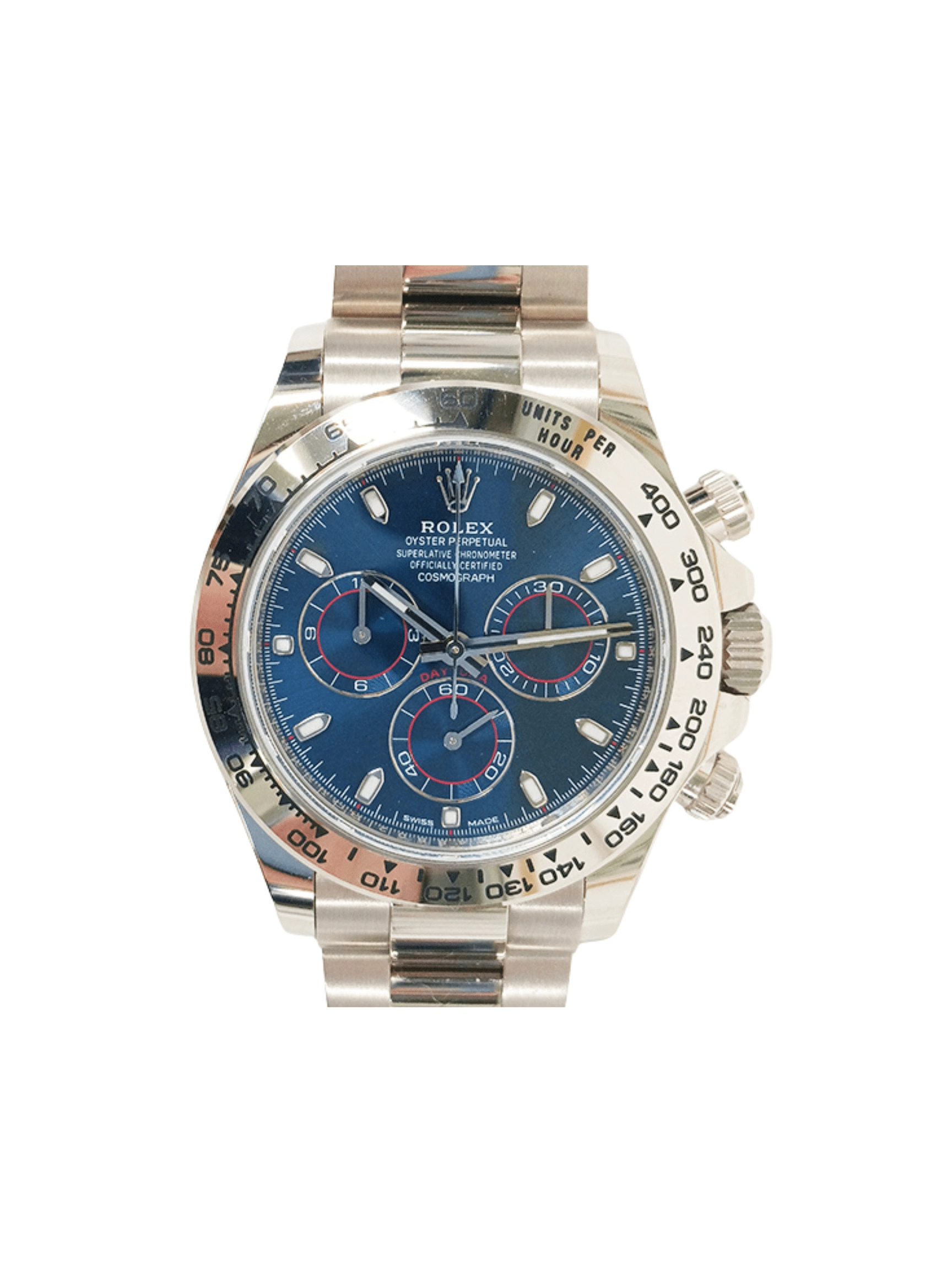Rolex Daytona White Gold Blue Dial 116509