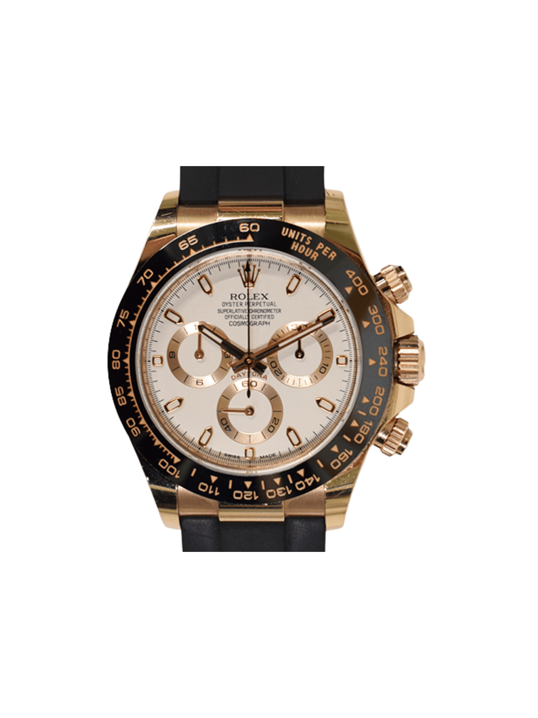 Rolex Daytona Rose Gold Ivory Dial 116515