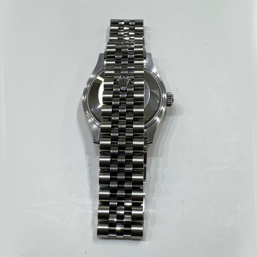 Rolex Datejust 31 Stainless Steel/White Gold Black Roman Dial 278274