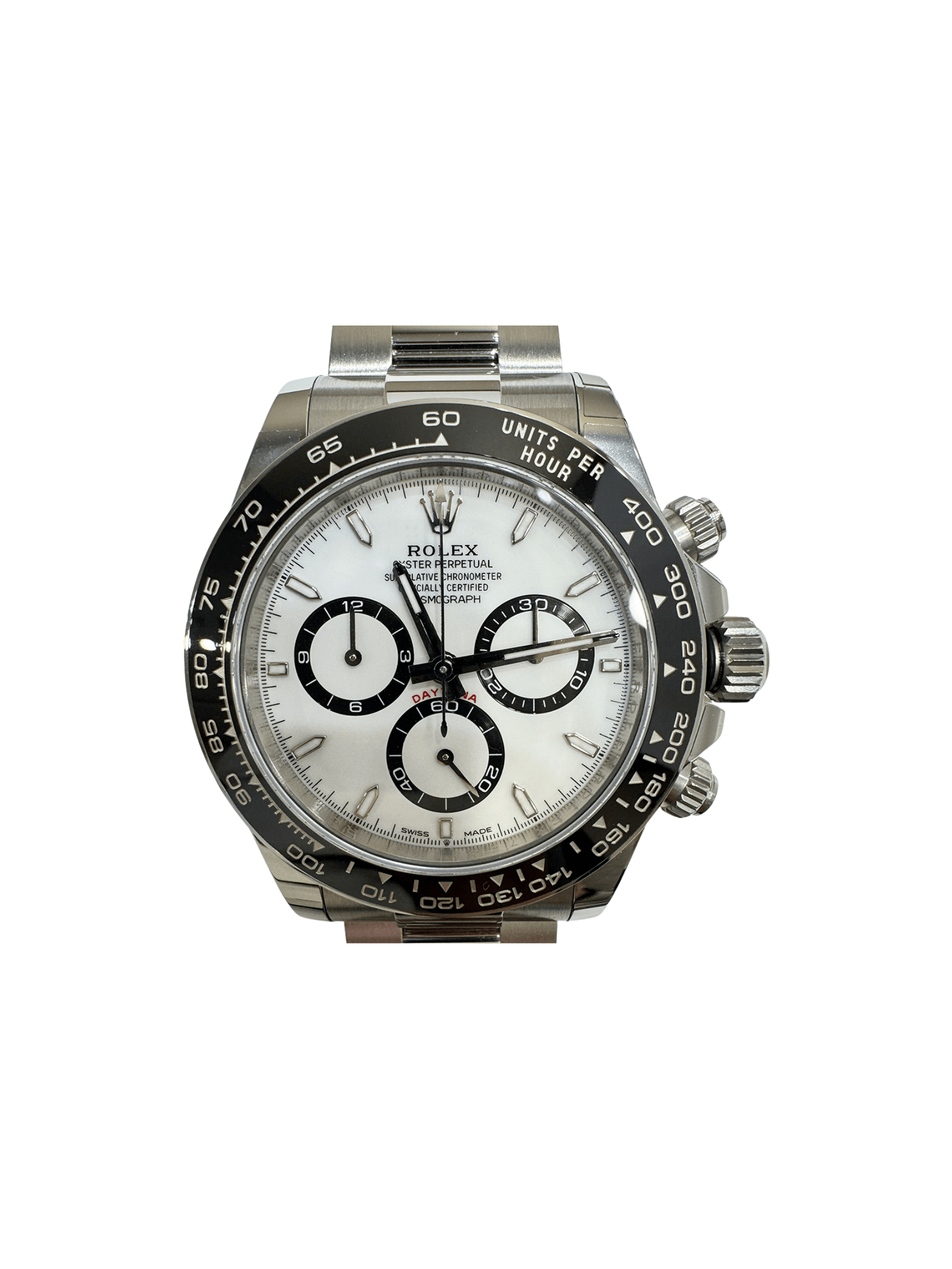 Rolex Daytona Stainless Steel White Dial 126500LN