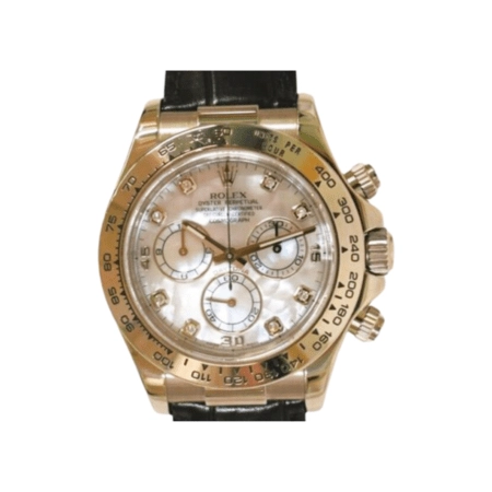 Rolex Daytona White Gold Mother of Pearl Diamond Dial 116519NG