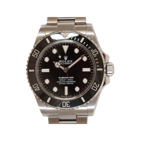 Rolex Submariner No Date Stainless Steel Black Dial 124060