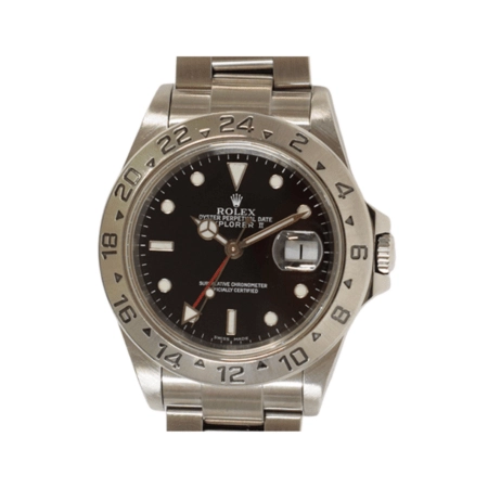 Rolex Explorer II Stainless Steel Black Dial 16570