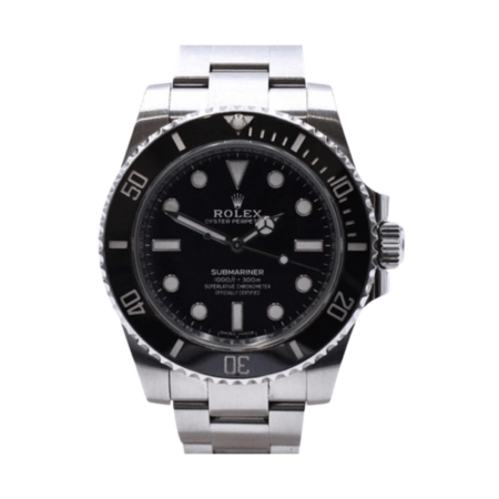 Rolex Submariner (No Date) Stainless Steel Black Dial 114060