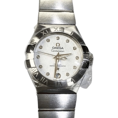 Omega Constellation Stainless Steel Silver Diamond Dial 127.10.27.20.52.001