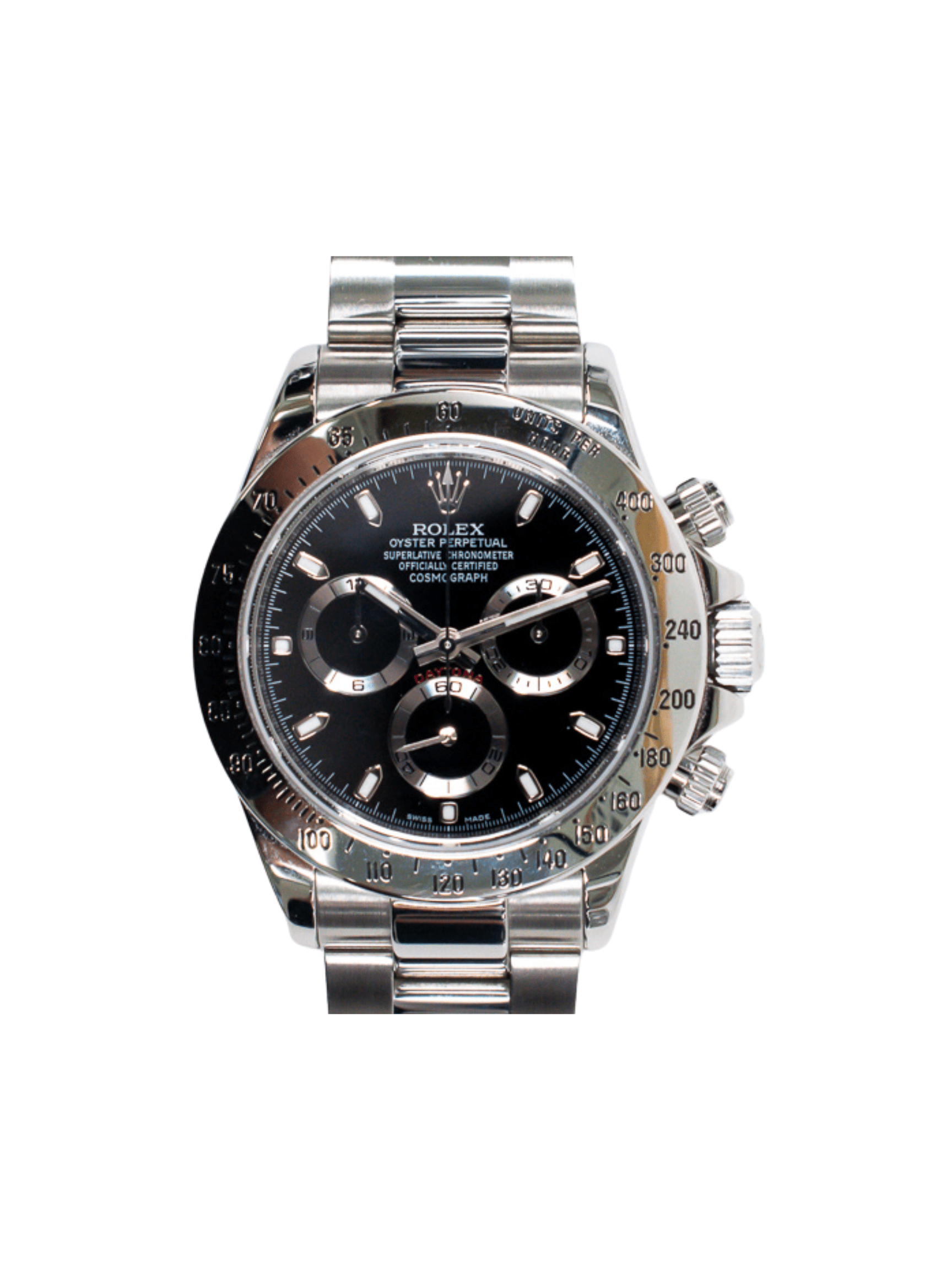 Rolex Daytona Stainless Steel Black Dial 116520